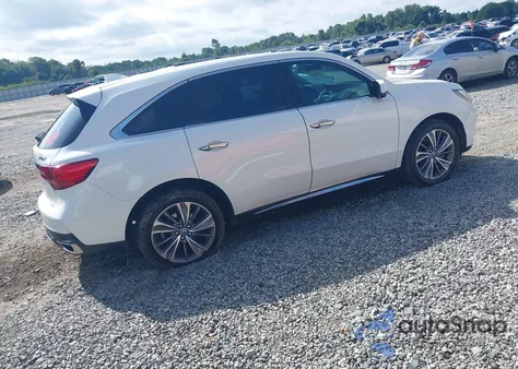2018 Acura Mdx Technology Entertainment Pkgs from USA, damaged, VIN 5J8YD3H73JL008282